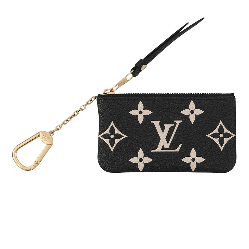 Louis Vuitton coin case Wallet Monogram Empreinte Pochette black